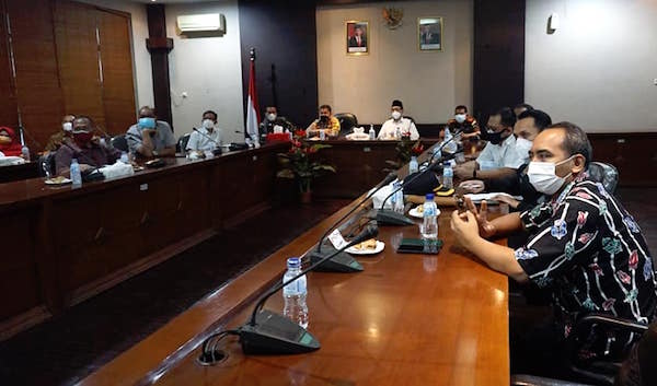 Rakor Progres PPKM Darurat, Mobilitas Masyarakat di Jawa Timur Turun Tajam
